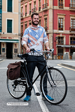"En bicicleta ves la ciudad con otros ojos." Mario Gamero (4º ESO), Madrid