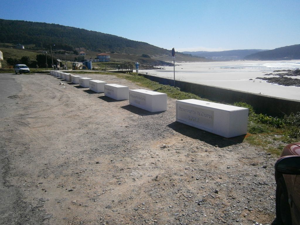 Accesos playa de Nemiña, Muxia (Después de las obras)