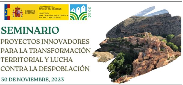 Seminario proyectos innovadores para la transformación territorial y lucha contra la despoblación