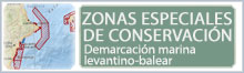 Zonas Especiales de Conservación (ZEC) en la Demarcación Levantino-balear