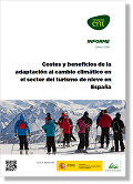 Portada Costes y beneficios de la adaptación al CC en sector turístico de nieve - 2016