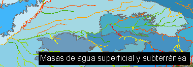 Masa de agua superfiacial y subterránea