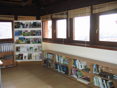 Biblioteca de la Casa del Parque de Ojo Guareña de Burgos