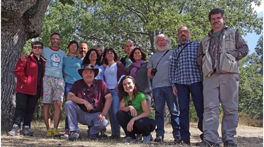 Grupo del asistentes al XI Seminario sobre interpretación del patrimonio