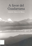 Portada del libro A favor del Guadarrama