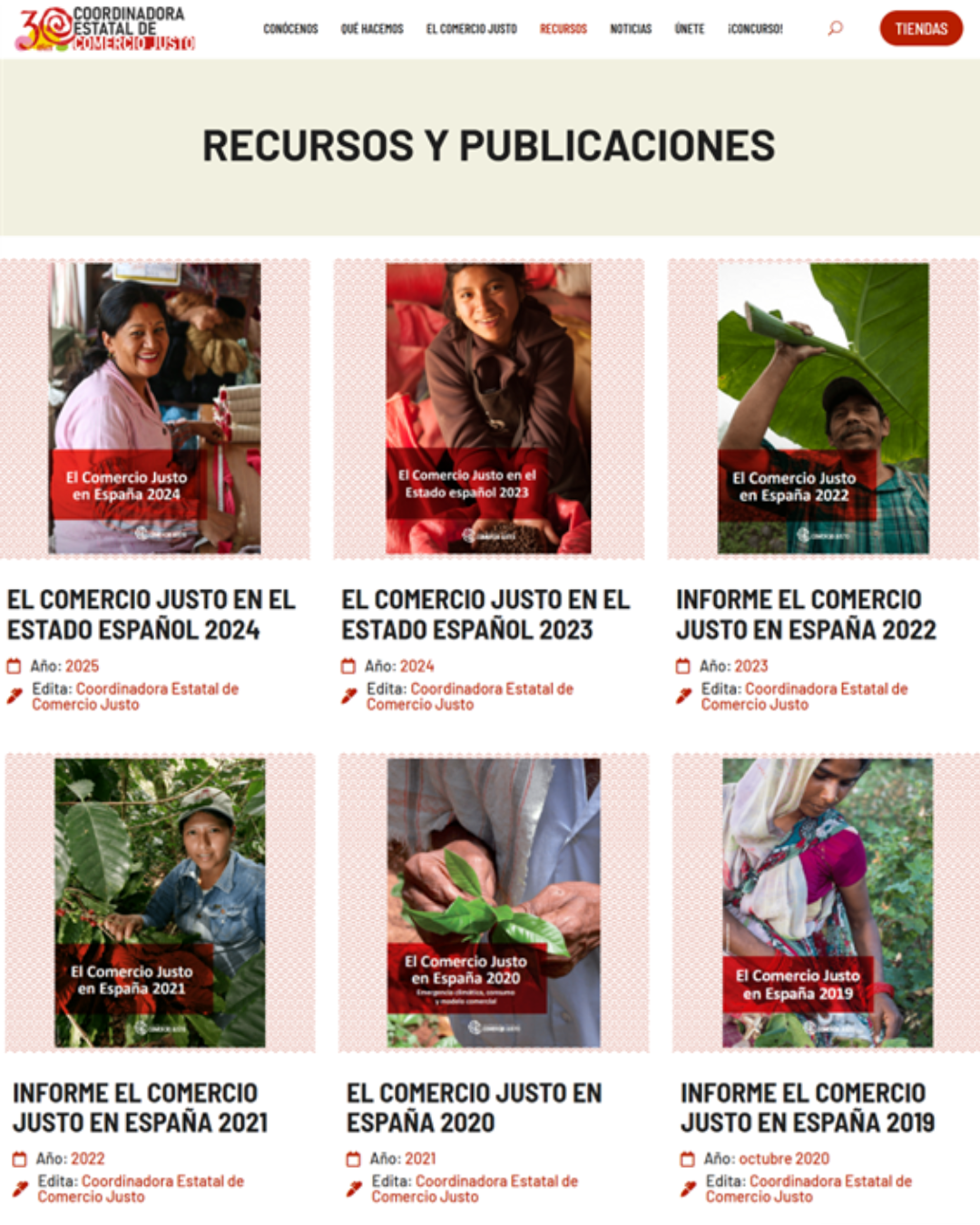 Coordinadora estatal de comercio justo