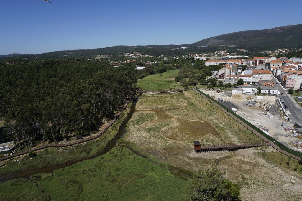 Regeneración ambiental de las marismas de A Xunqueira do Areal, Fase I. Antes