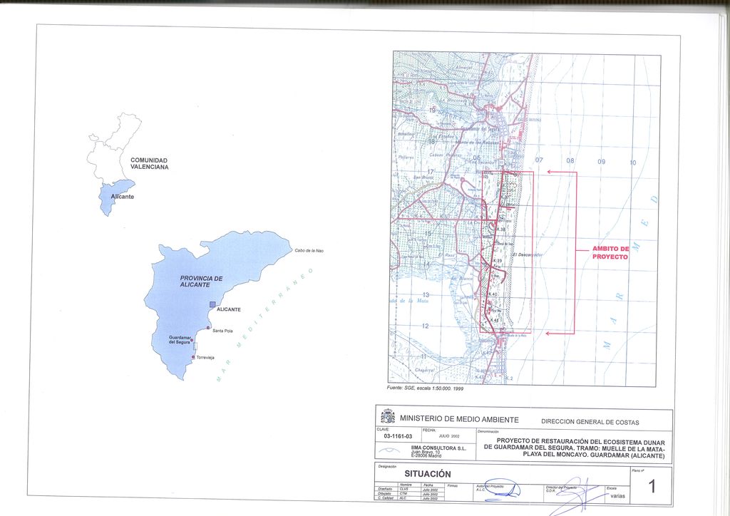 Plano de situación