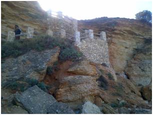 Accesos a la cala de Conil