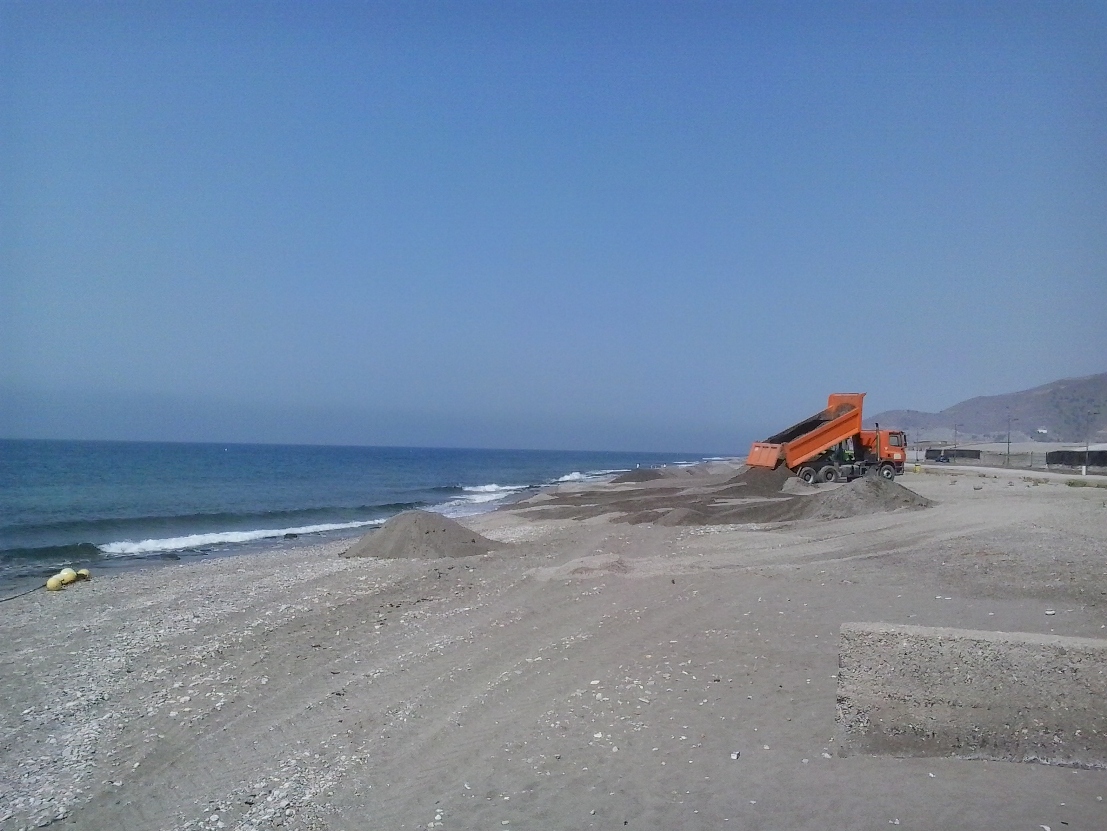 Conservación y mantenimiento del litoral de la provincia de Granada 2014. Carchuna.