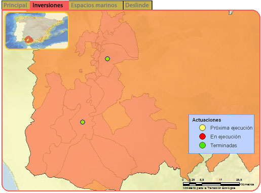 Pinche en las pestañas de la zona superior de la imagen para seleccionar una temática