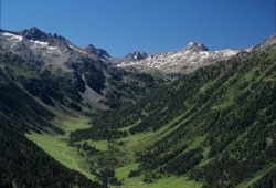 Los valles en forma de U son testimonio de un modelado glaciar   