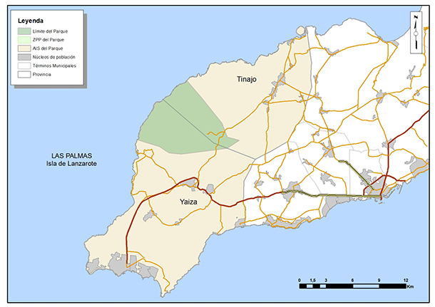 Área de influencia socioeconómica del Parque Nacional de Timanfaya