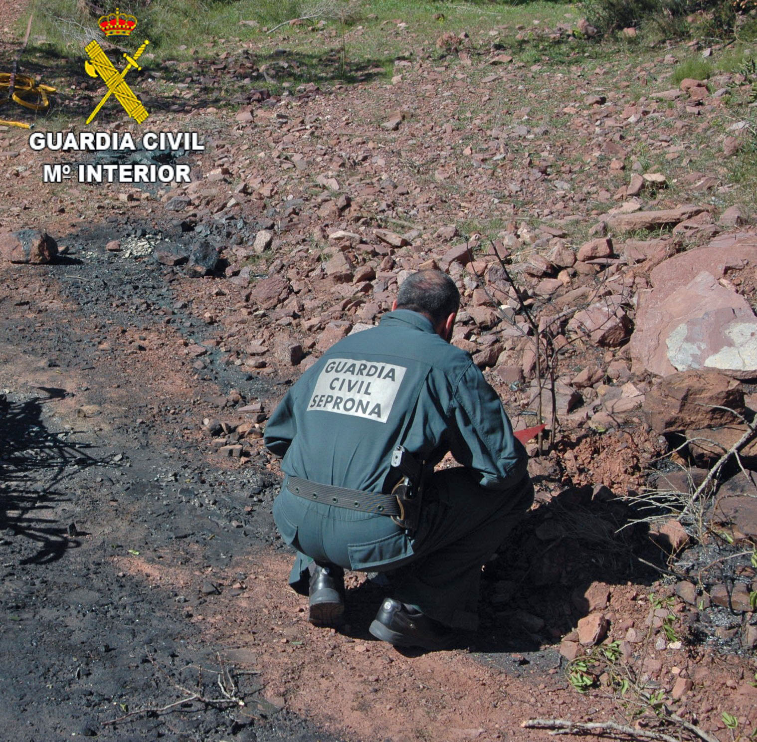Guardia Civil detiene autor incendio Sierra Calderona 01