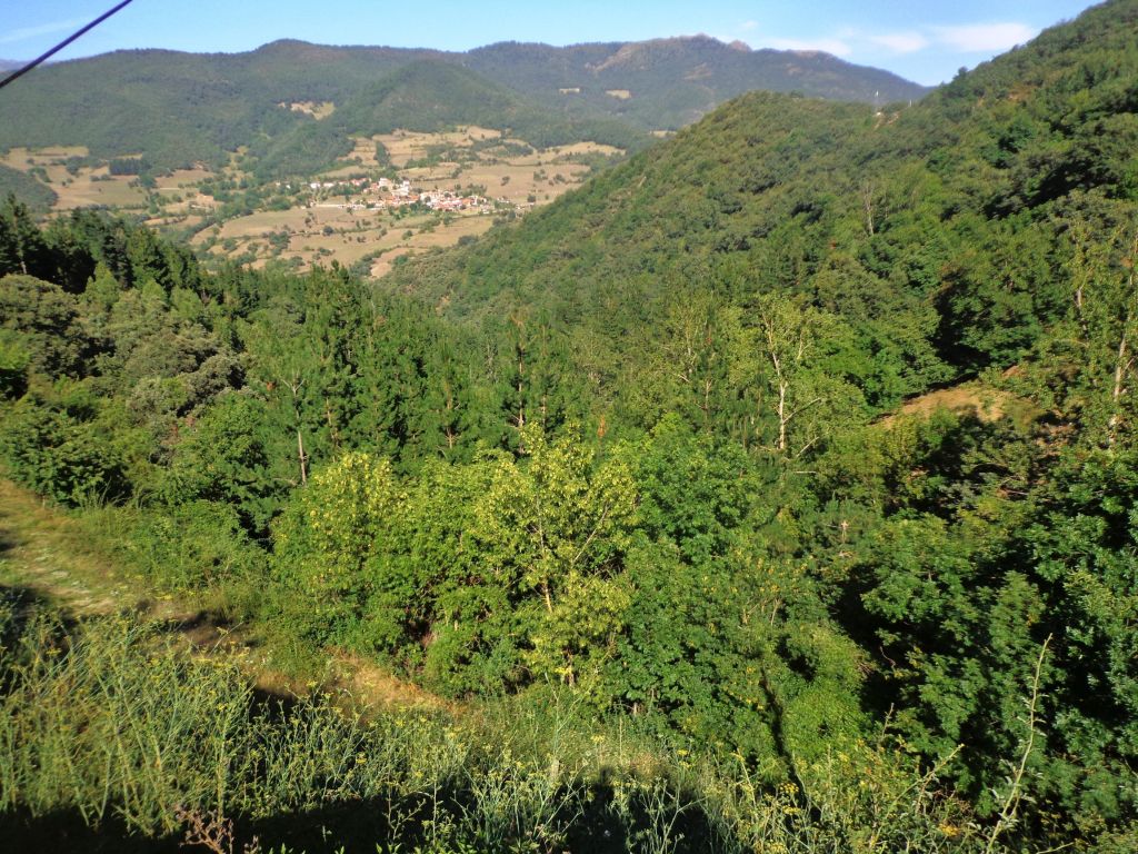 Vista panorámica de un tramo de la reserva natural fluvial Río Bullón