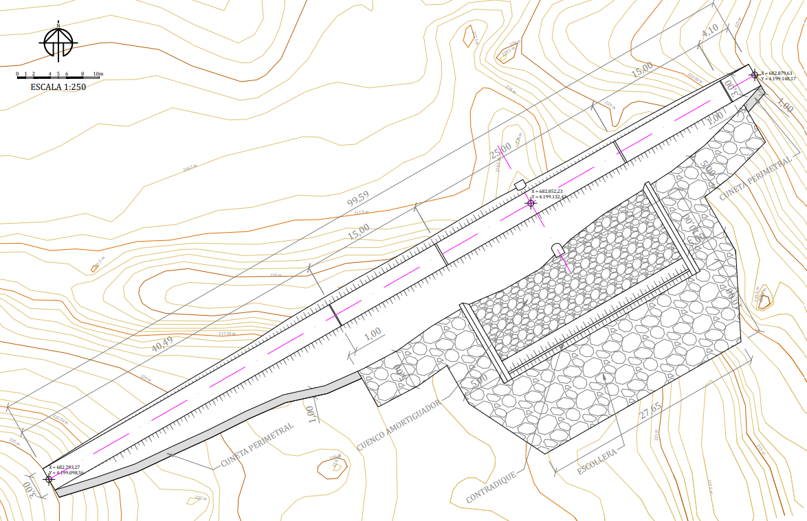 Detalle planta dique G1
