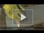 video Sawn wood sampling