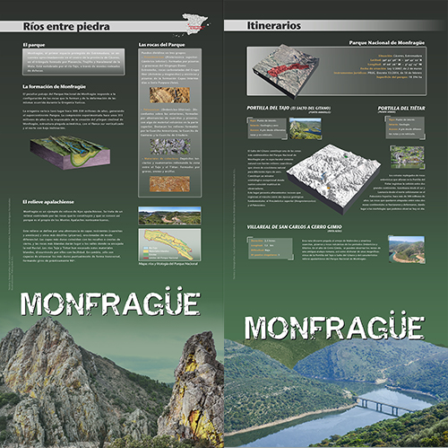 Panel 15. La geología de los parques nacionales: Monfragüe  Close