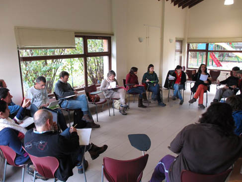 Sesión de trabajo en el XIII Seminario de Asociaciones de Educación Ambiental