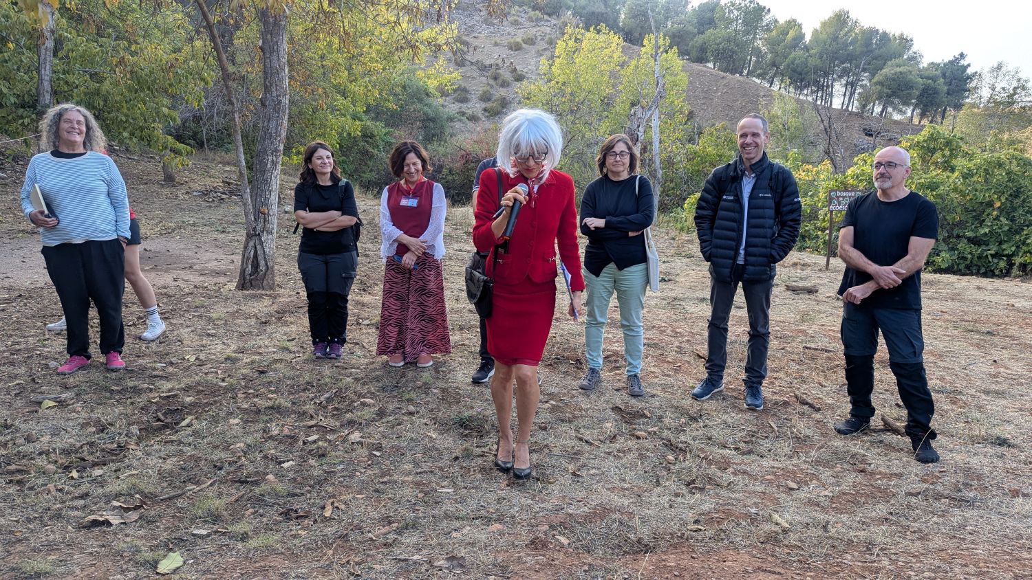 Presentación de los programas de Huerto Alegre. Dinámica en el exterior