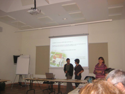 Ponencia sobre ambientalización en los equipamientos. Anna Pons y Javier Quevedo