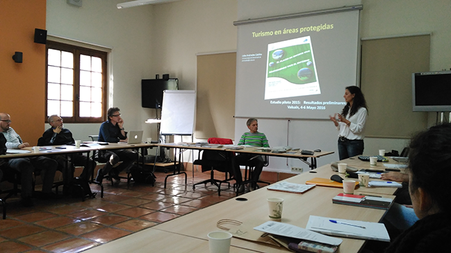 Lidia Andrades expone los primeros resultados del estudio “Turismo en Áreas Protegidas CETS”