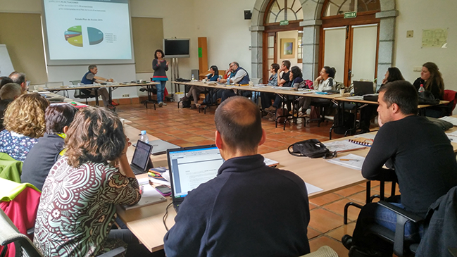 Cati Carrillo expone la CETS del Parque Regional de Sierra Espuña