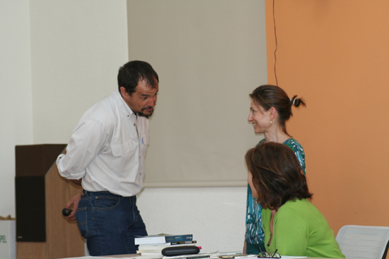 Presentación de los participantes en el seminario de voluntariado en ríos