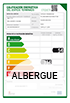 Etiqueta energética certificación energética CENEAM albergue