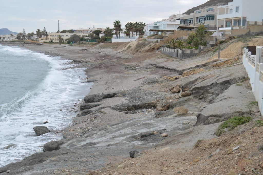 Playa de El Lancón (Antes de las obras)