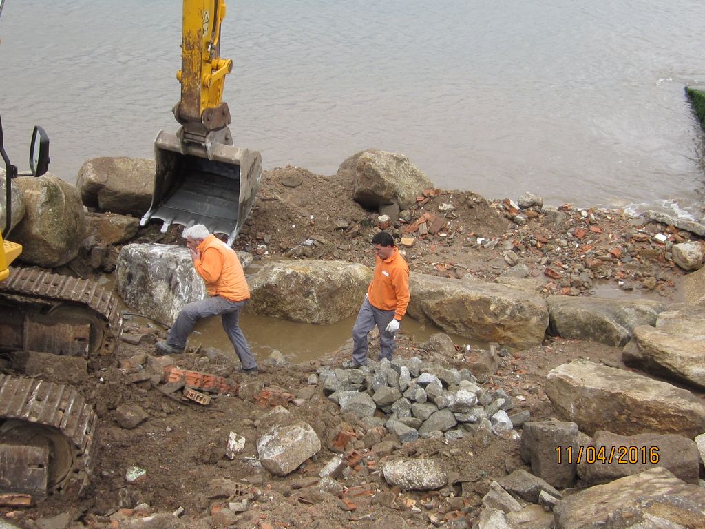 Durante las obras