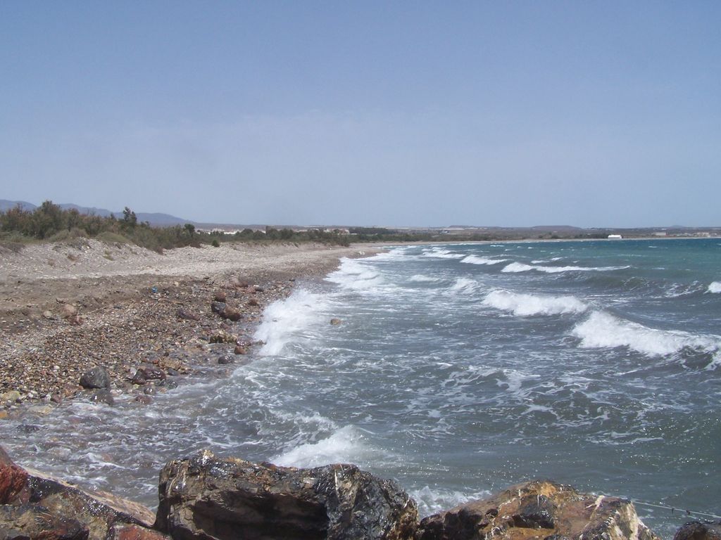 Recuperación ambiental de la playa de El Perdigal, Almería (Antes de las obras)