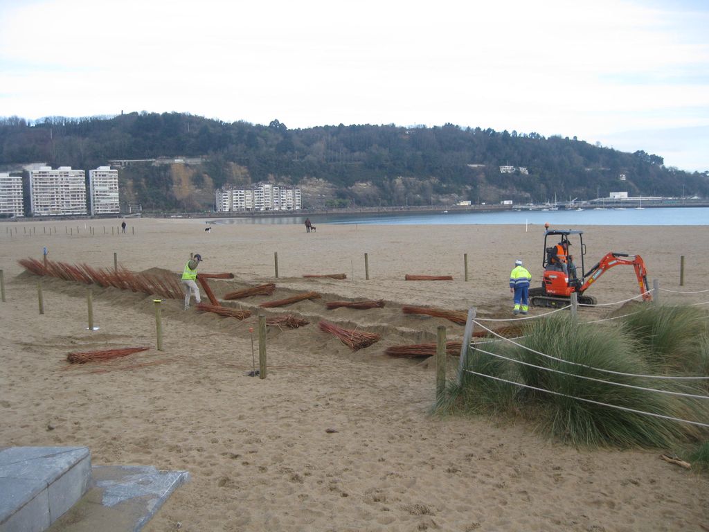 Durante las obras