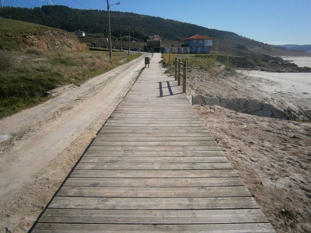 Mantenimiento y conservación IV. Trabajos en playa de Nemiña (Muxia) (Después de las obras)