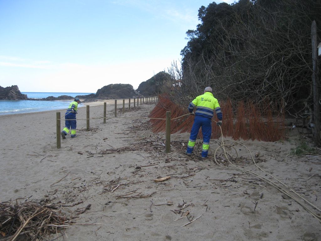 Durante las obras