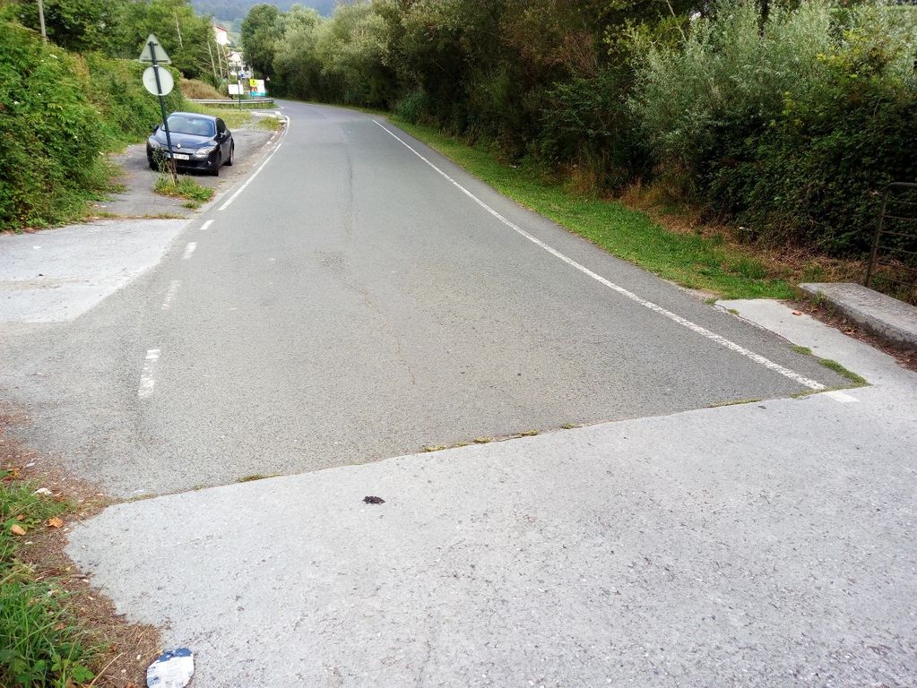 Antes de las obras. Zona Zaldiferra