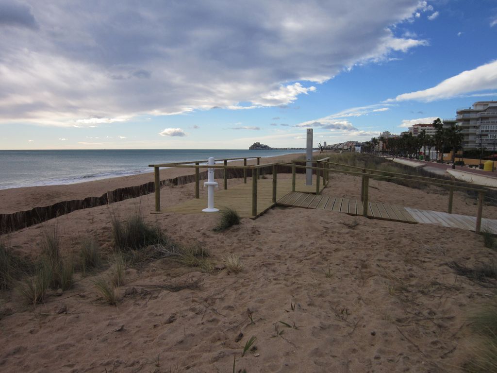 Mantenimiento de la costa. Benicarló (Después de las obras)