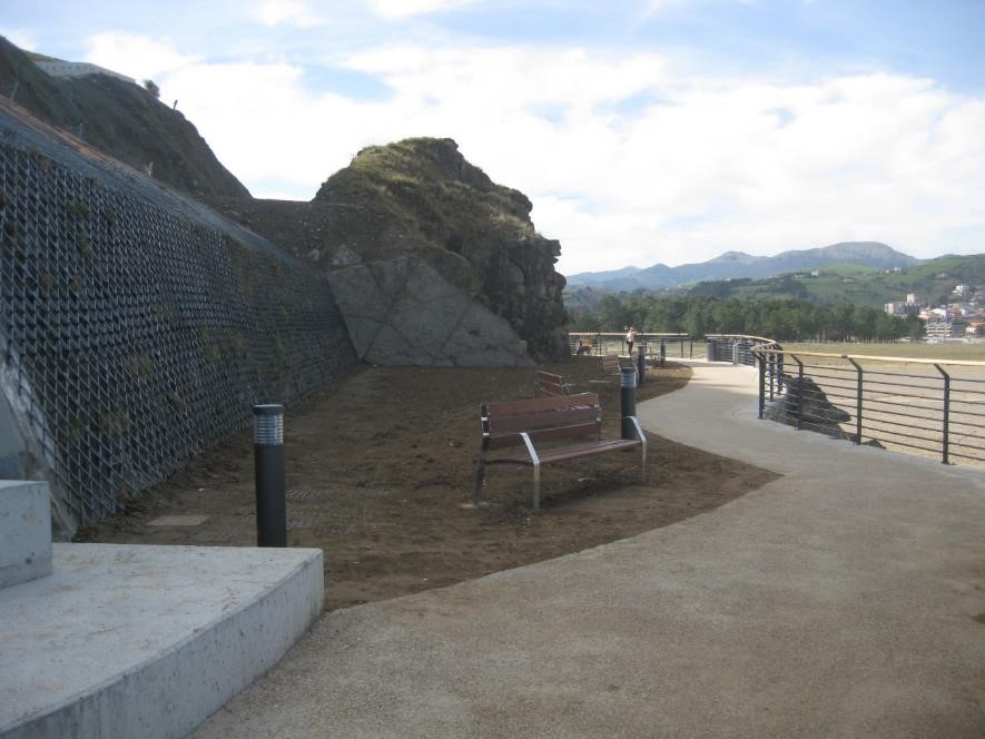 Recuperación ambiental de la playa de Santiago. Después de las obras.