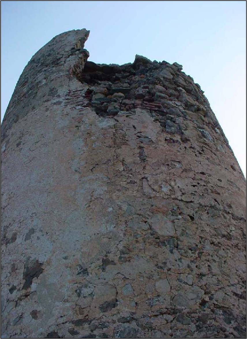 Torre de la Caleta (Nerja) (Antes de las obras)