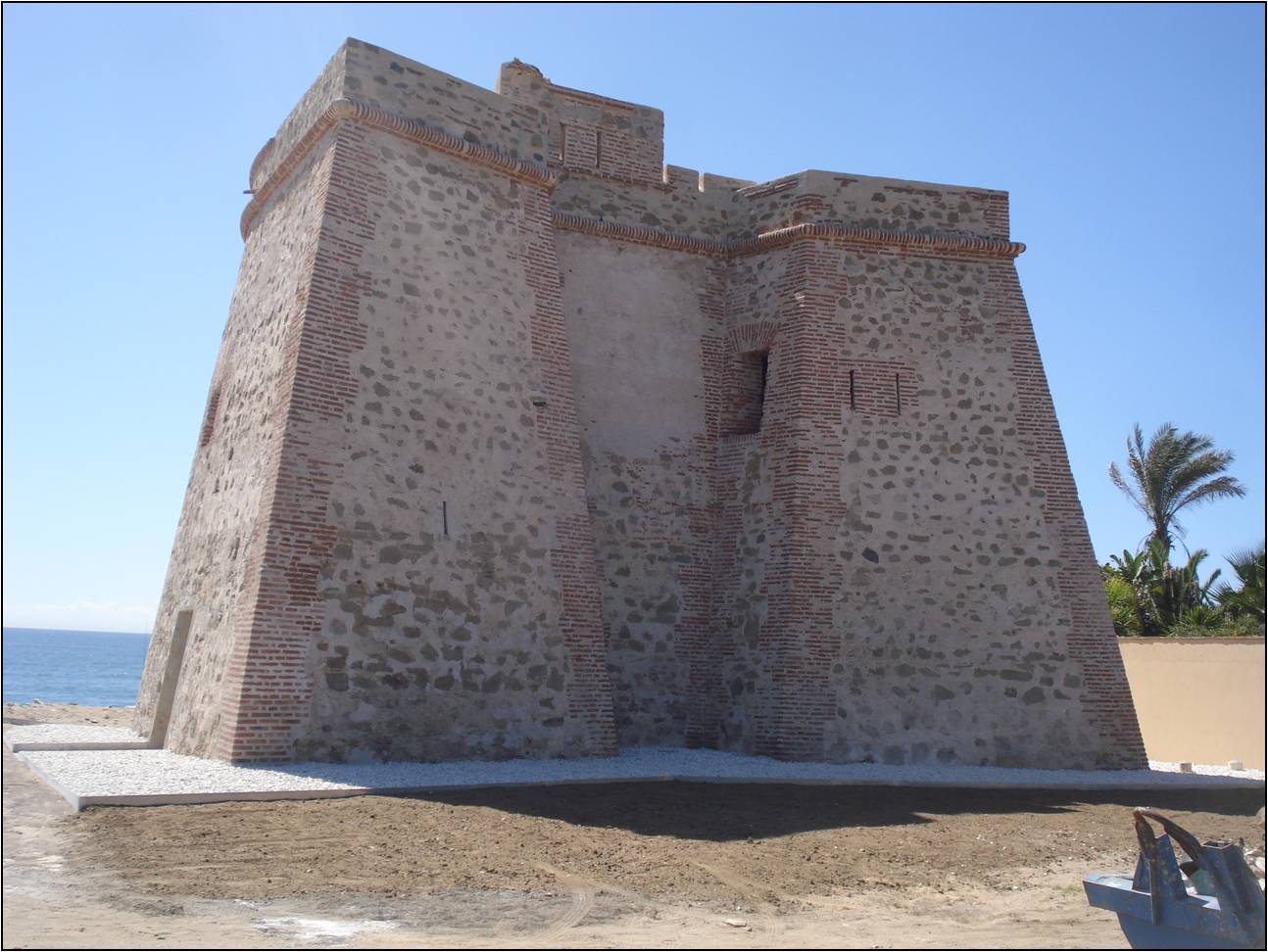 Torre del Lance de las Cañas (Marbella) (Después de las obras)