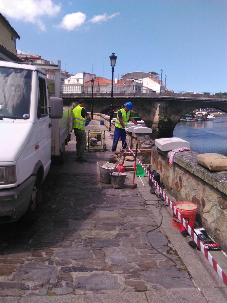 Durante las obras