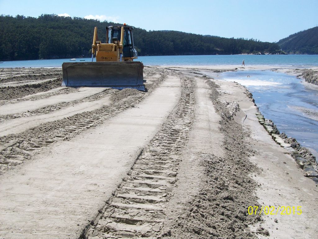 Durante las obras