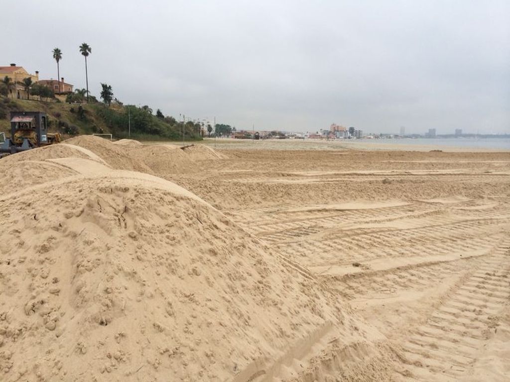 Extracción arena duna de Valdevaqueros y aporte en playas adyacentes (Durante)