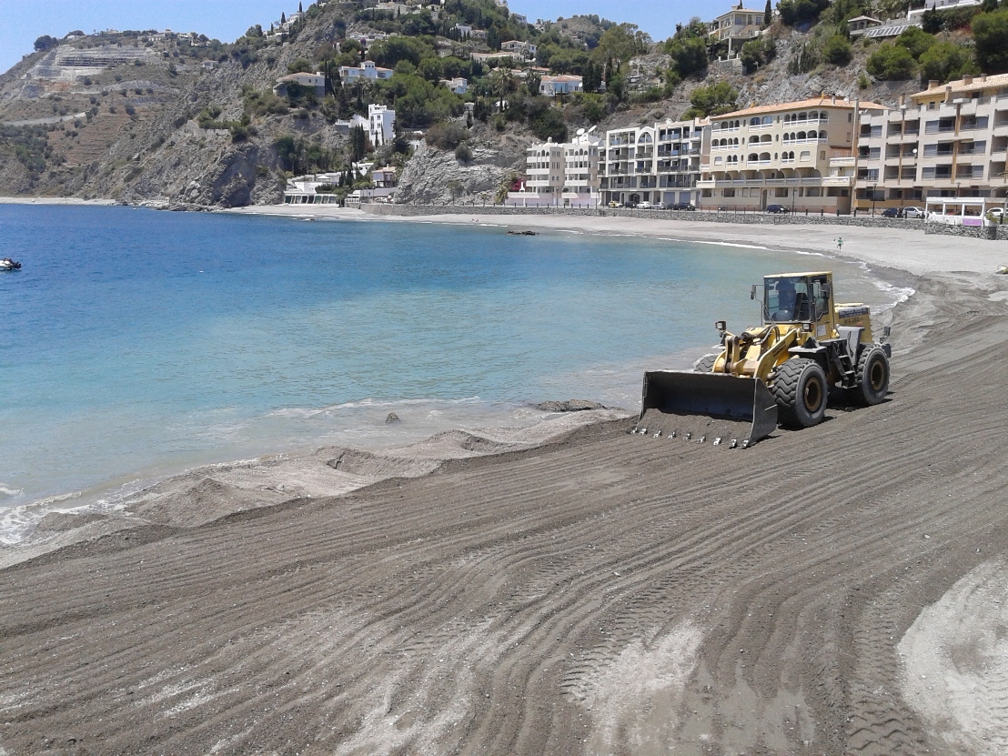 Conservación y mantenimiento del litoral de la provincia de Granada 2014. Acondicionamiento de Cotobro