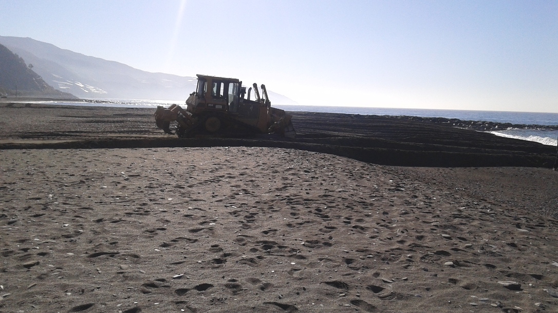 Conservación y mantenimiento del litoral de la provincia de Granada 2014. Acondicionamiento de La Mamola