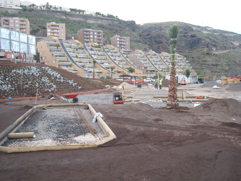 Durante las obras