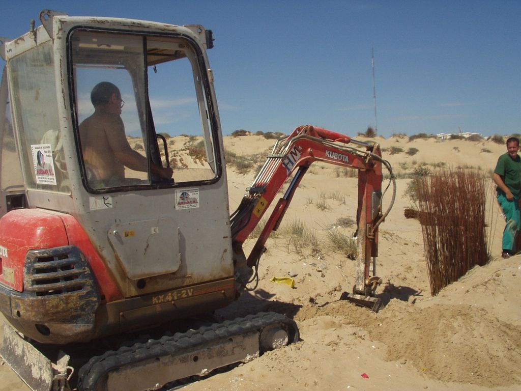 Durante las obras