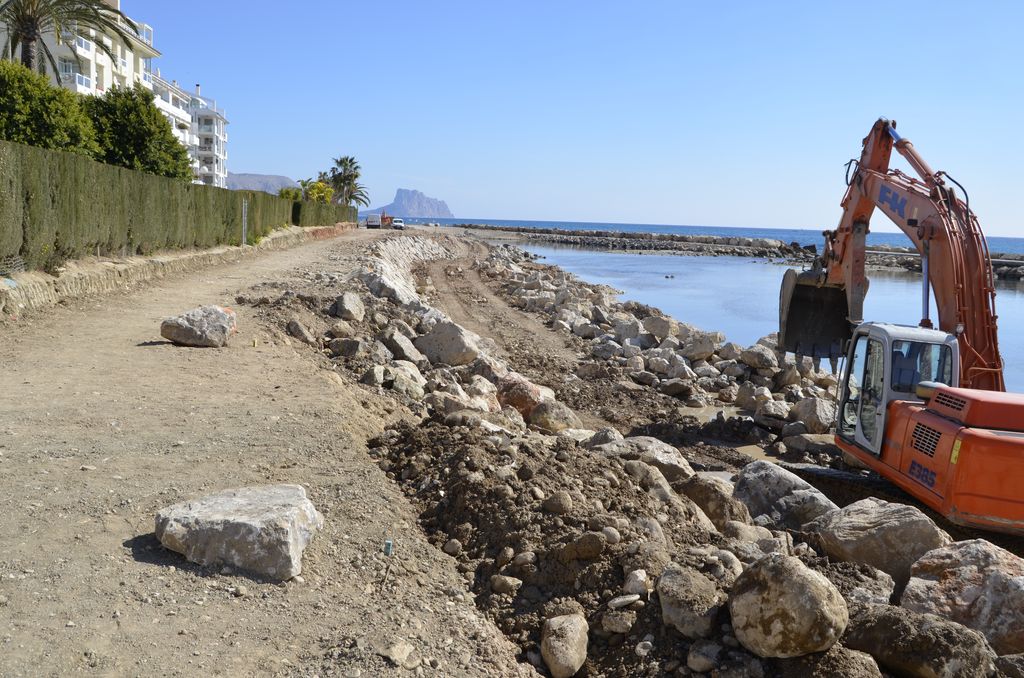 Durante las obras
