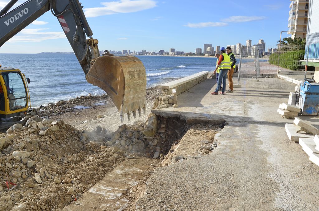 Durante las obras