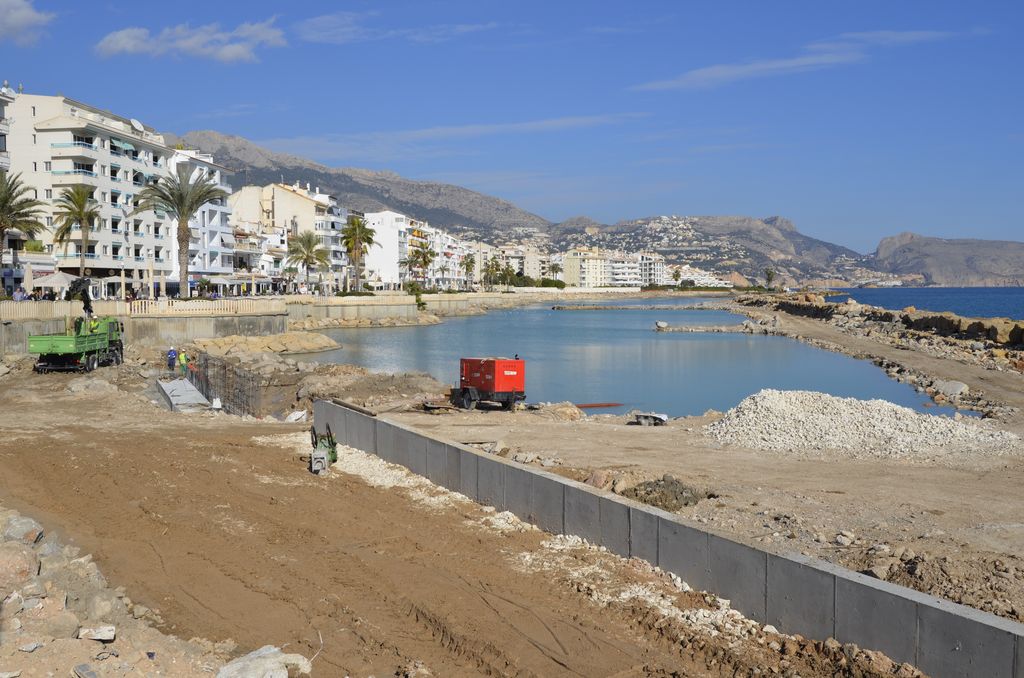 Durante las obras